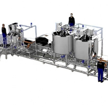 Yogurt Processing Line Machinery Diary Line